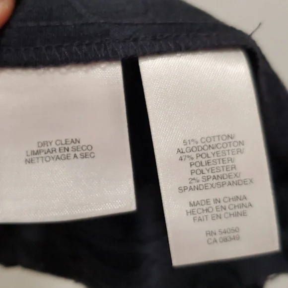 Rachel Rachel Roy Distressed Jacquard Navy Floral Corset Tube Dress with Zipper - Picture 4 of 5